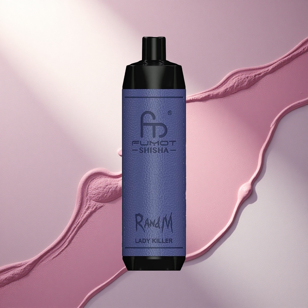 RandM Fumot Shisha 10000 Puffs Gospodična Morilec 18ml 0.5% nikotina 850mAh