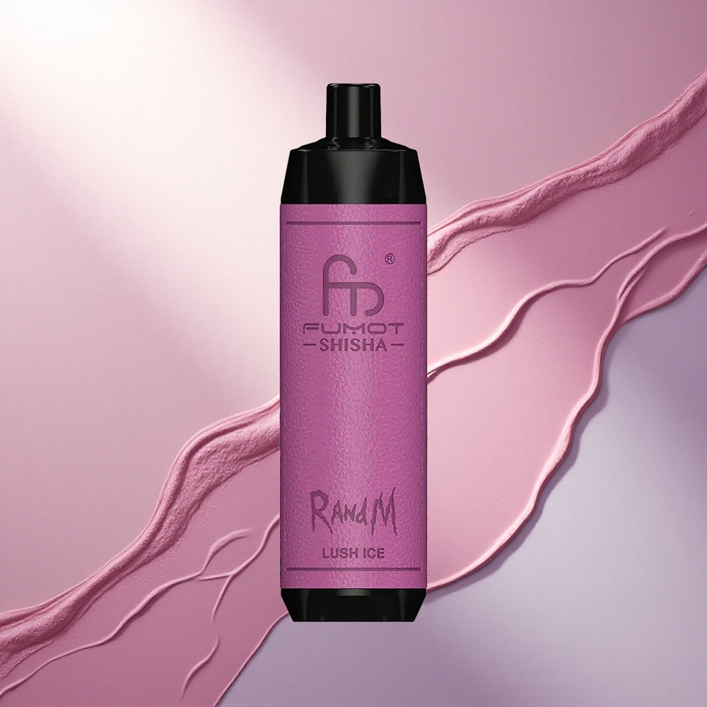 RandM Fumot Shisha 10000 Puffs Ledni Lush z 0,6ohm mrežno tuljavo in 850 mAh baterijo