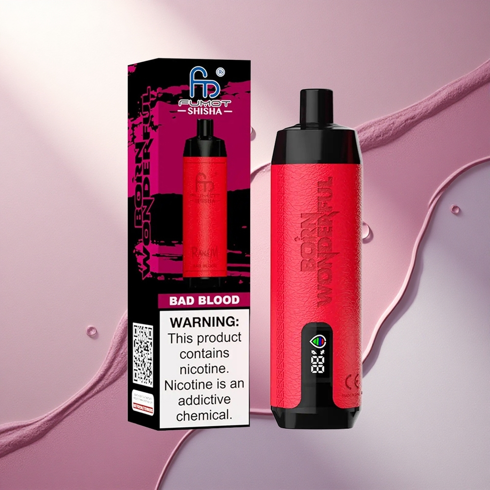 RandM Fumot Shisha 10000 Puffs Slaba Kri 18ml 0.5% nikotina 850 mAh