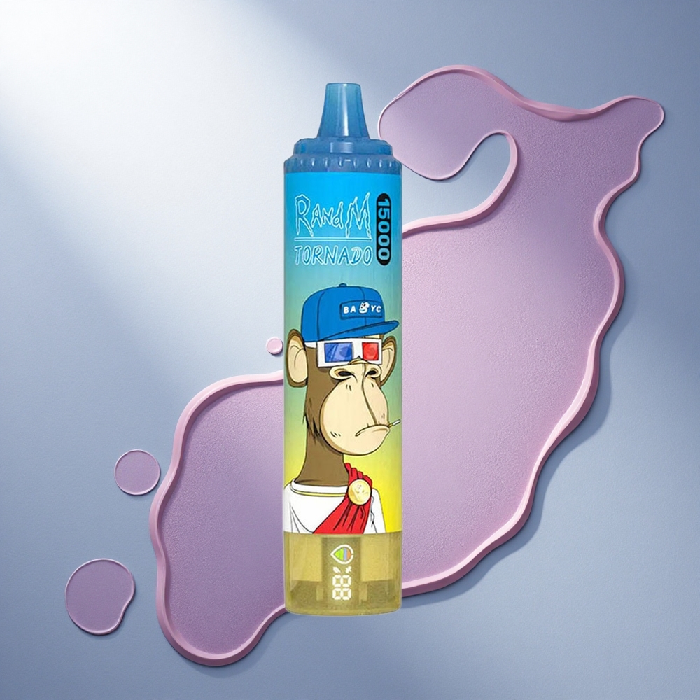 RandM Fumot Tornado 15000 Puffs Gospod Modri 25ml 850mAh Mrežasta Tuljava