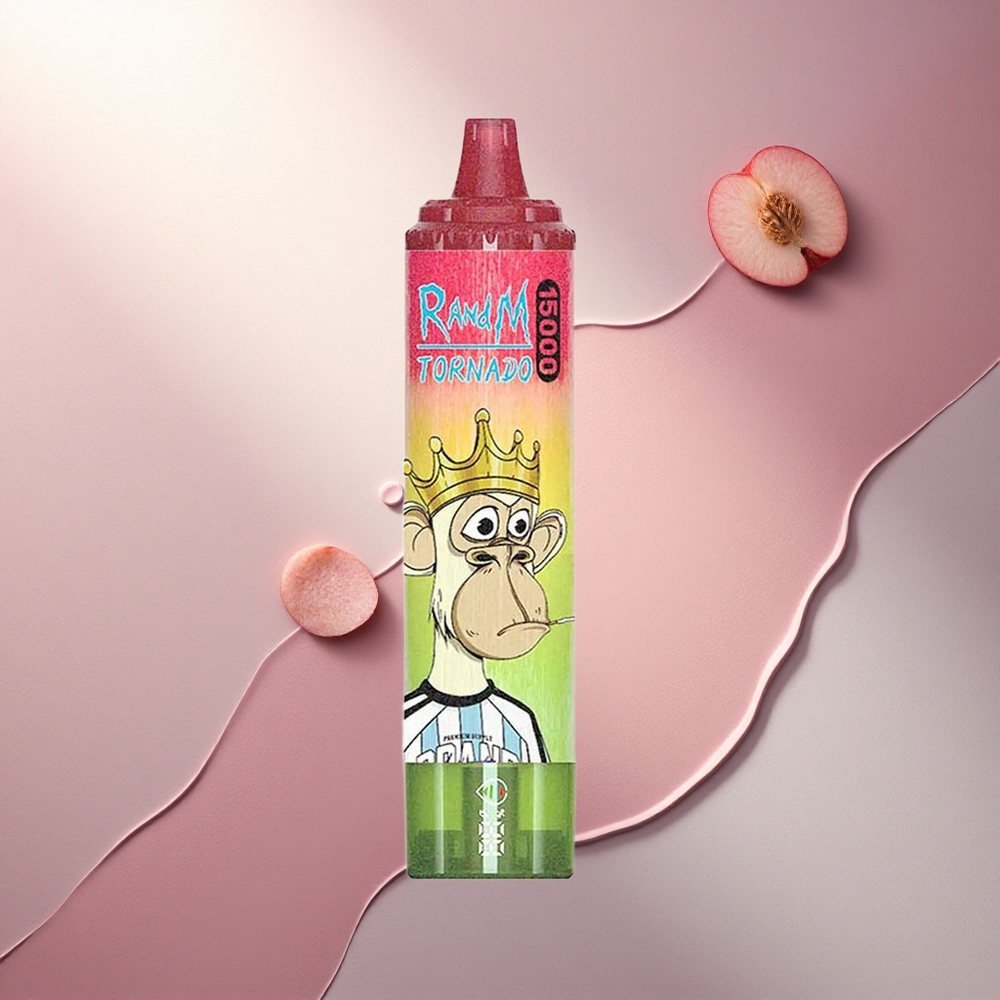 RandM Fumot Tornado 15000 Puffs Jabolče Breskva Hruška 25ml 850mAh