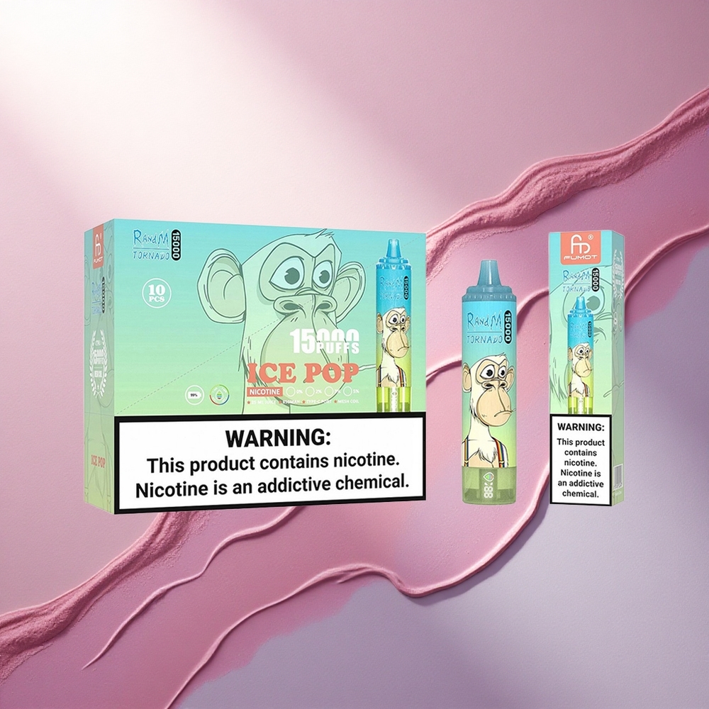 RandM Fumot Tornado 15000 Puffs Ledenjak 25ml 850mAh