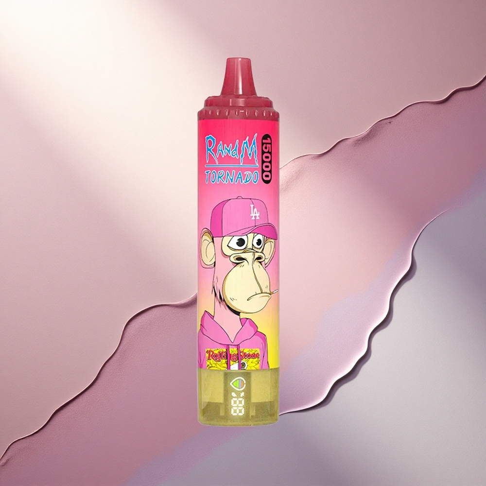 RandM Fumot Tornado 15000 Puffs Limona 25ml 850mAh Mrežasta Tuljava