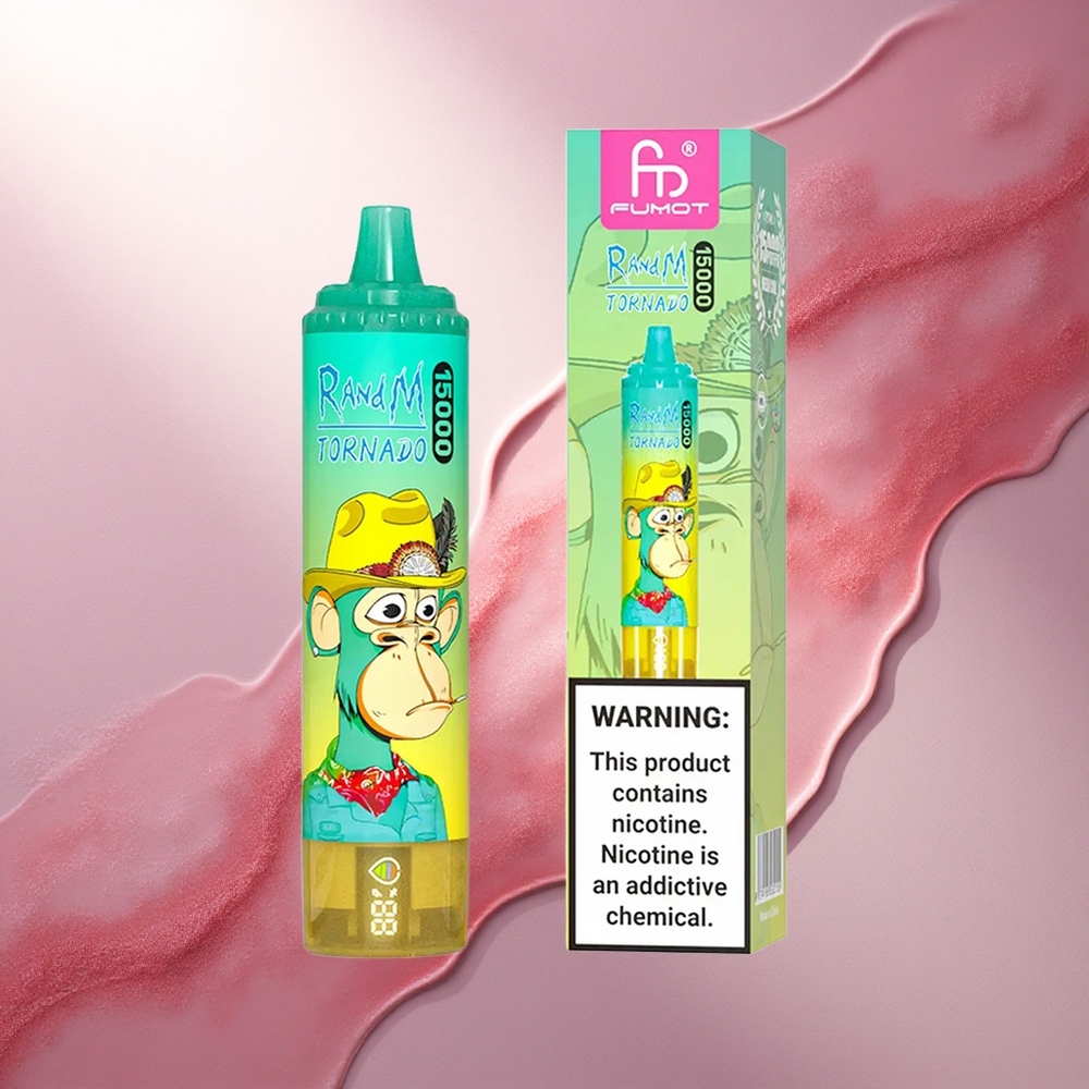 RandM Fumot Tornado 15000 Puffs Lubenica Led 25ml 850mAh