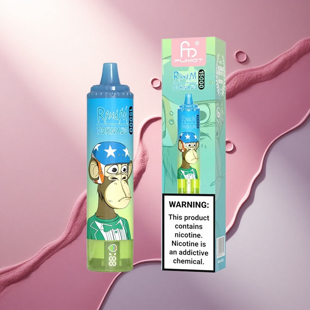 RandM Fumot Tornado 15000 Puffs Medvedki z Nikotinom 5% in 850mAh