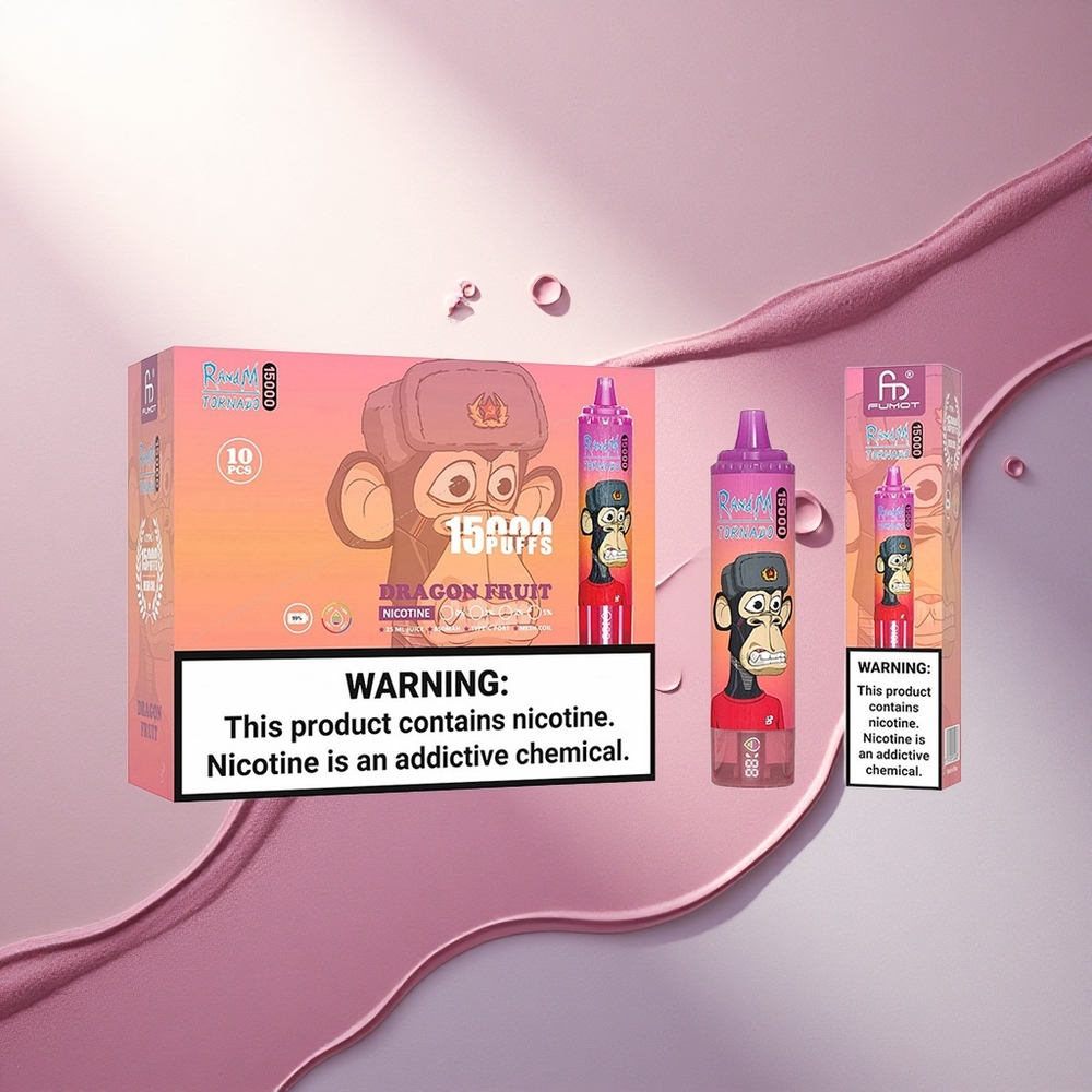 RandM Fumot Tornado 15000 Puffs Pitaja Tip-C 850mAh Mrežna Tuljava