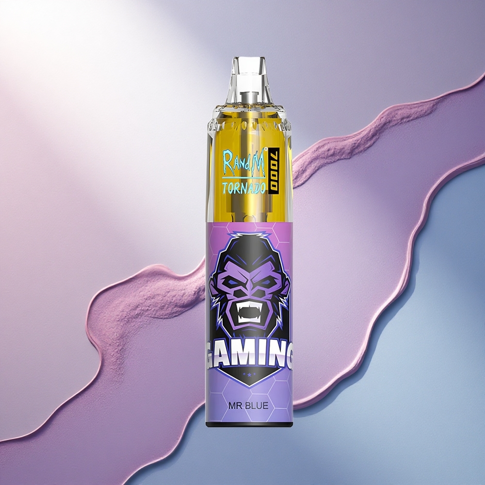 RandM Fumot Tornado 7000 Puffs Dr. Modra 14 ML E-tekočina 850 mAh Akumulator