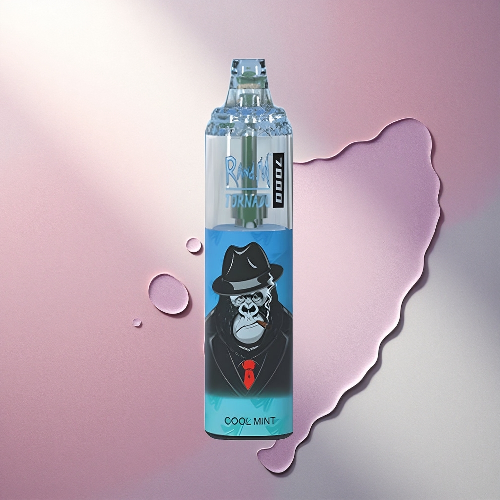 RandM Fumot Tornado 7000 Puffs Hladna Meta 850mAh Zračno Nastavljiv