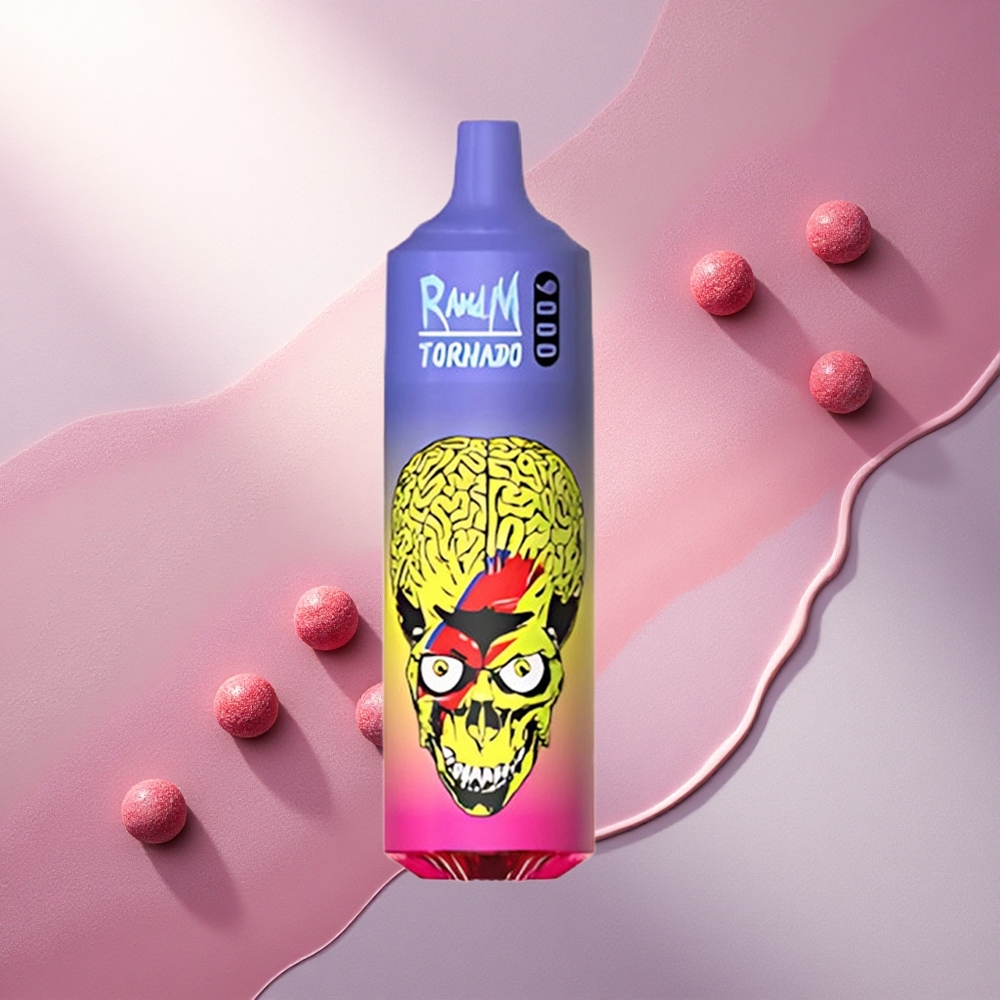 RandM Fumot Tornado 9000 Puffs "Slovenski Oblaki 9000 Puffov 18 mL Mrežasta Tuljava"