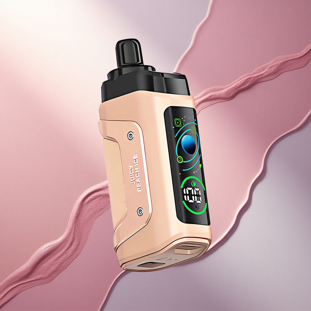 Razz Bar 45000 Puffs Sočna Breskva Led z 20 mg/ml nikotina in 650 mAh baterijo