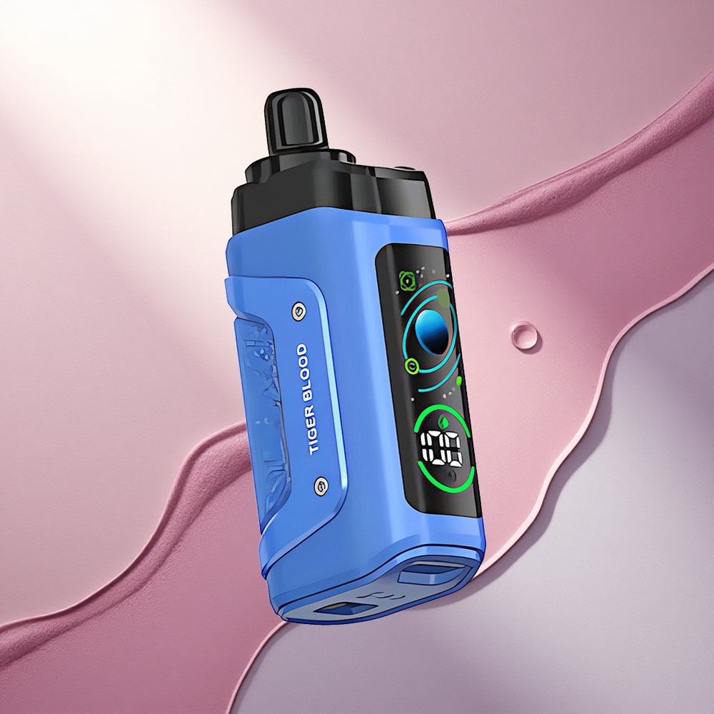 Razz Bar 45000 Puffs Tigrova kri z 20 mg/ml nikotina in 650 mAh baterijo