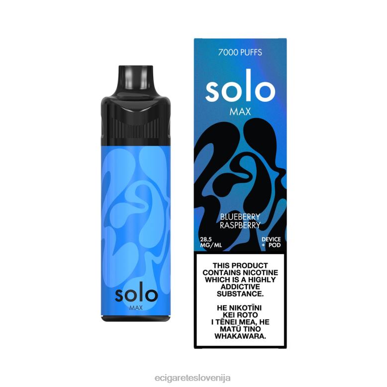 Solo MAX komplet za pod borovnica malina 8N80065 - Elektronska Cigareta Za Enkratno Uporabo