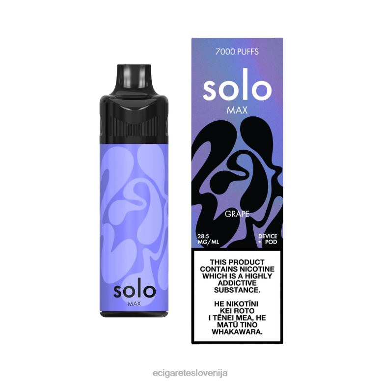 Solo MAX komplet za pod grozdje 8N80067 - Elektronska Cigareta Z Okusom
