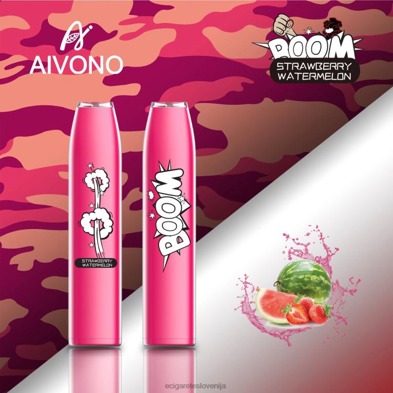 Aivono AIM BOOM 600 jagodna lubenica 8N08F364 - Elektronska Cigareta Mimovrste