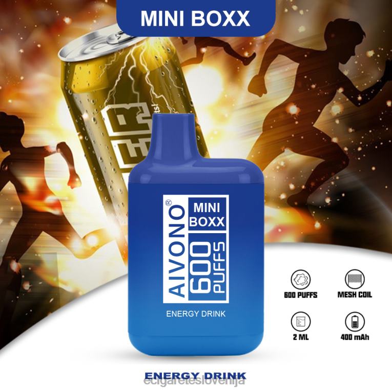 Aivono AIM MINI BOXX 600 energijska pijača 8N08F237 - Elektronska Cigareta Z Okusom