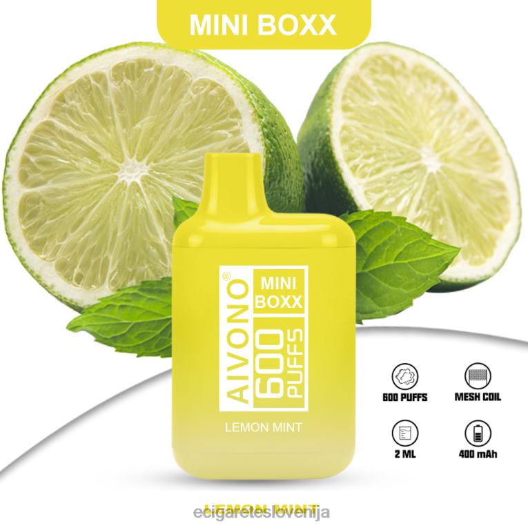 Aivono AIM MINI BOXX 600 limonina meta 8N08F233 - Elektronska Cigareta Cena