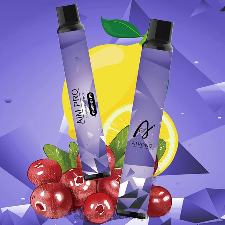 Aivono AIM PRO 1500 brusnična limona 8N08F168 - Elektronska Cigareta Nakup