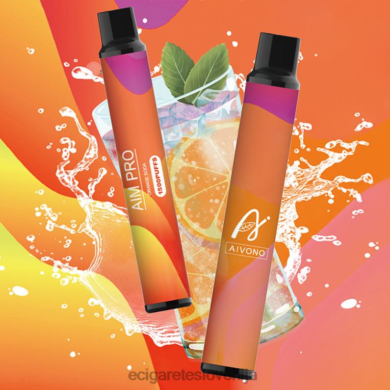 Aivono AIM PRO 1500 pomarančna soda 8N08F165 - Elektronska Cigareta Za Enkratno Uporabo