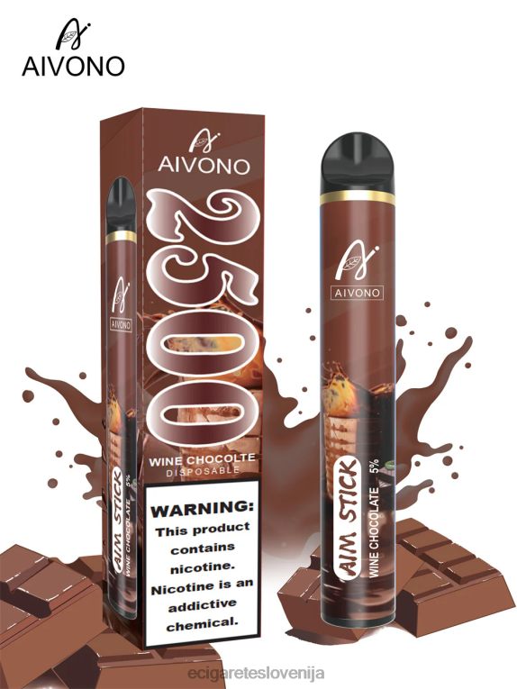 Aivono AIM STICK 2500 vinska čokolada 8N08F156 - Elektronska Cigareta Iqos