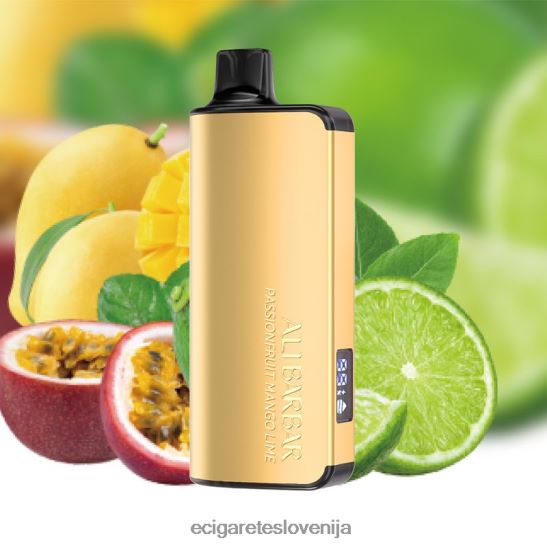 Alibarbar Ingot 20000 vape za enkratno uporabo pasijonka mango limeta X046DN39 - Elektronska Cigareta Terra