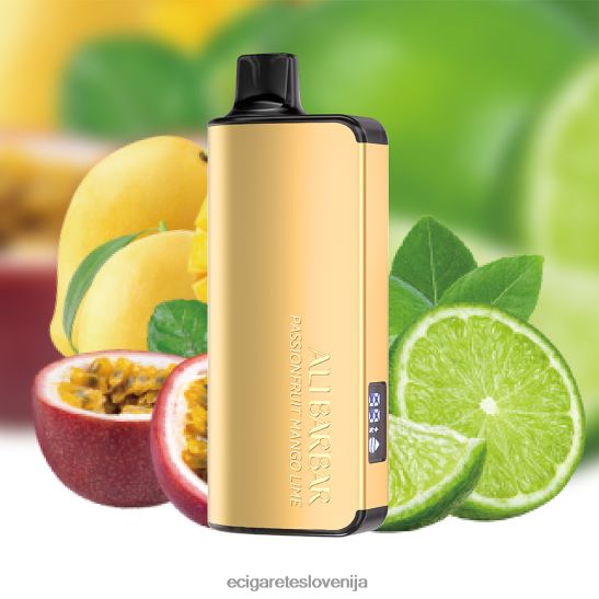 Alibarbar Ingot 9000 vape za enkratno uporabo pasijonka mango limeta X046DN22 - Elektronska Cigareta Iqos Cena Petrol
