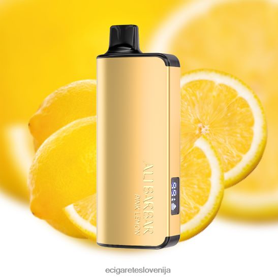 Alibarbar Ingot 9000 vape za enkratno uporabo roza limona X046DN23 - Elektronska Cigareta Cena