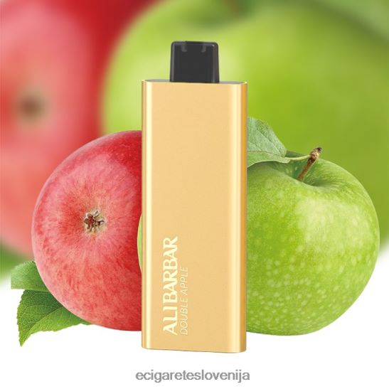Alibarbar Pandora 7000 vape za enkratno uporabo dvojno jabolko X046DN66 - Elektronska Cigareta Iqos