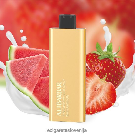 Alibarbar Pandora 7000 vape za enkratno uporabo jagoda kokos lubenica X046DN62 - Elektronska Cigareta Iqos Cena Petrol