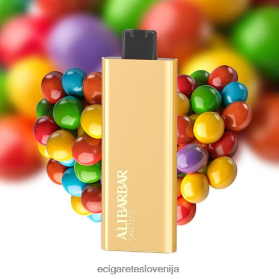 Alibarbar Pandora 7000 vape za enkratno uporabo mavrični bonbon X046DN60 - Elektronska Cigareta Brez Nikotina