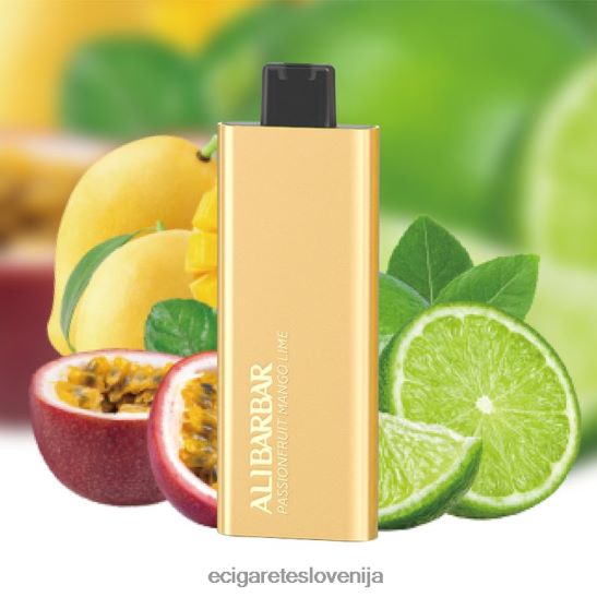 Alibarbar Pandora 7000 vape za enkratno uporabo pasijonka mango limeta X046DN58 - Elektronska Cigareta Nakup