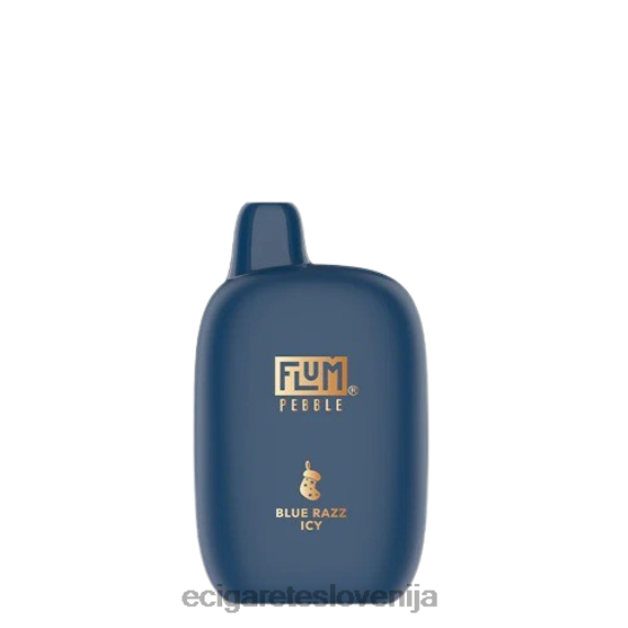 FLUM PEBBLES 6000 vdihov (božična izdaja) modra razz ledena 66ZJ23 - Elektronska Cigareta Cena