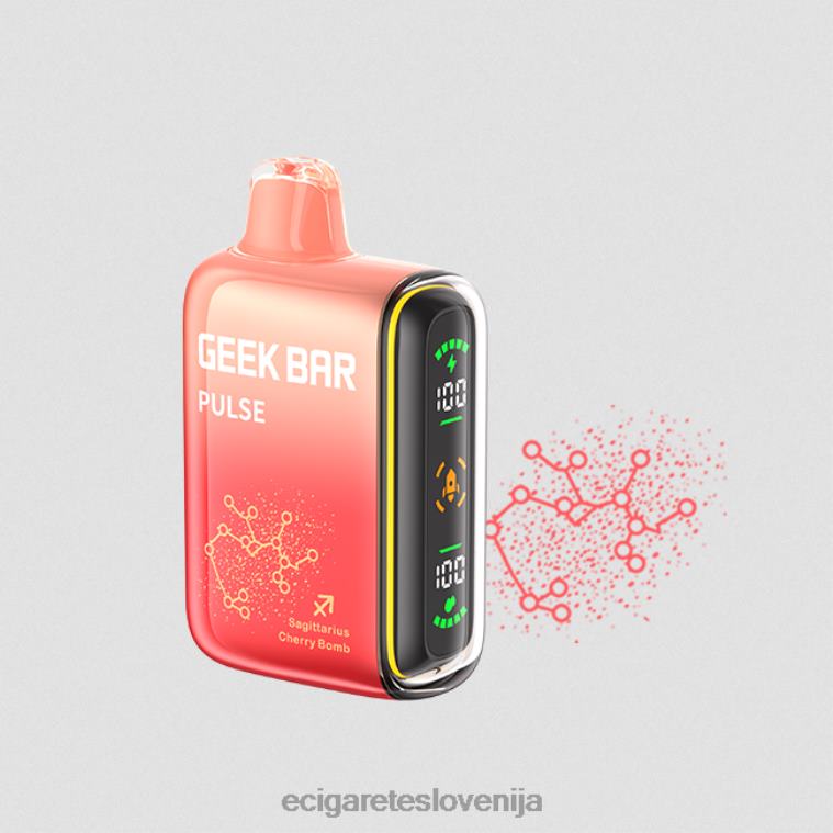 4ZZDX72 - elektronska cigareta iqos cena petrol češnjeva bomba GEEK BAR Pulse izdaja zodiac 7500 vpihov/15000 vpihov