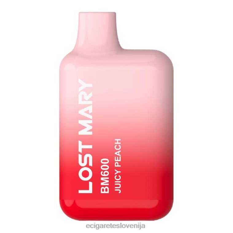 4ZZDX360 - elektronska cigareta brez nikotina sočna breskev LOST MARY BM600