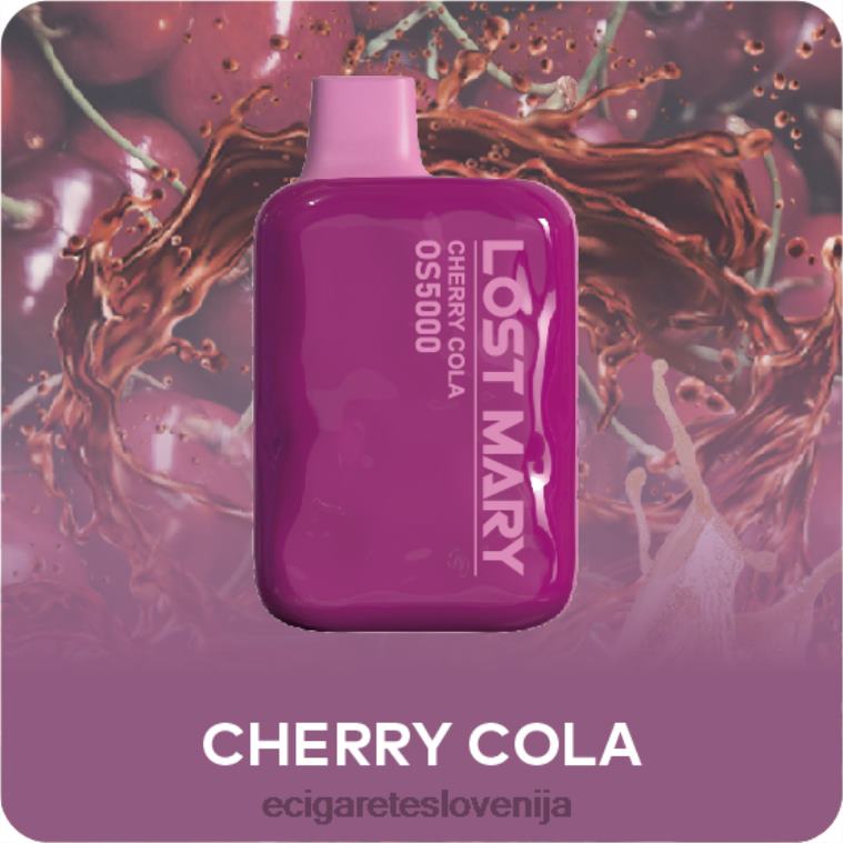 4ZZDX488 - elektronska cigareta nakup češnjeva kola LOST MARY OS5000