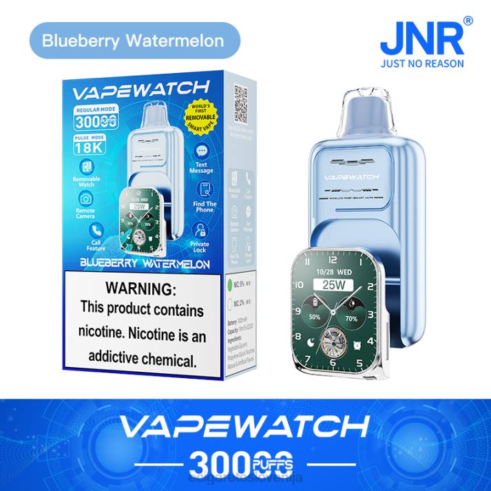 JNR vape ura - elektronska cigareta mimovrste borovničeva lubenica 00XJ4