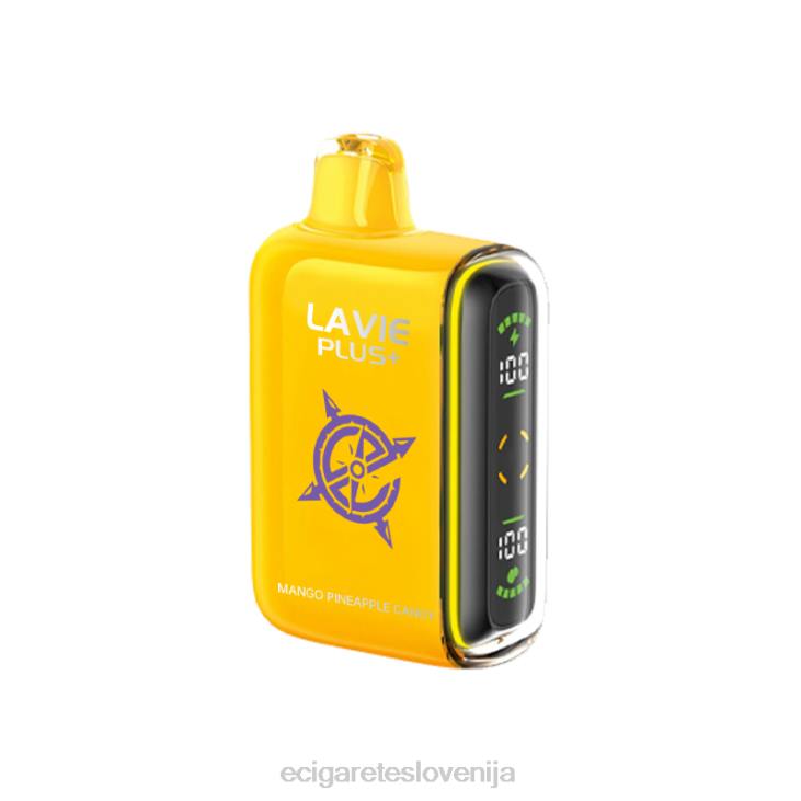 LAVIE PLUS 15000 vpihov mangov in ananasov bonbon P28F102 - Elektronska Cigareta Iqos Cena Petrol