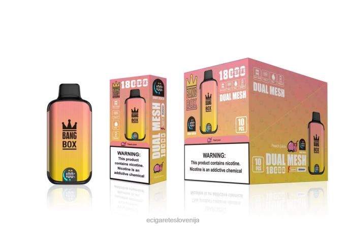 Bang Box 18000 vpihov breskov sok 4VTDT91 - Elektronska Cigareta Cena