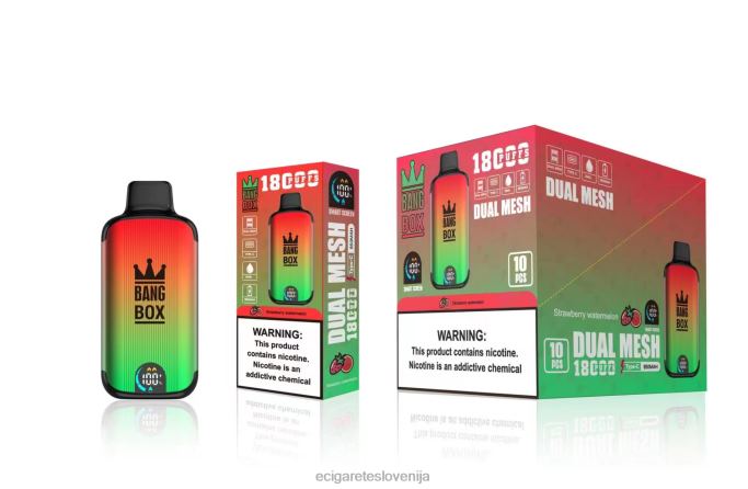 Bang Box 18000 vpihov jagodna lubenica 4VTDT88 - Elektronska Cigareta Brez Nikotina