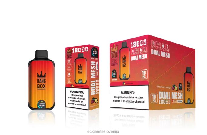 Bang Box 18000 vpihov jagodni mango 4VTDT99 - Elektronska Cigareta Iqos Cena