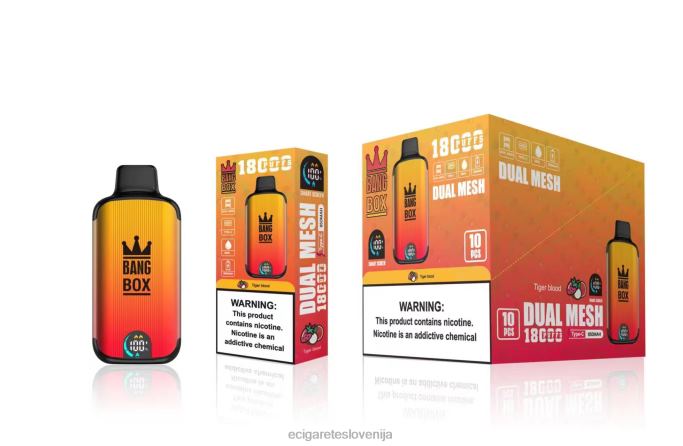 Bang Box 18000 vpihov tigrova kri 4VTDT94 - Elektronska Cigareta Iqos