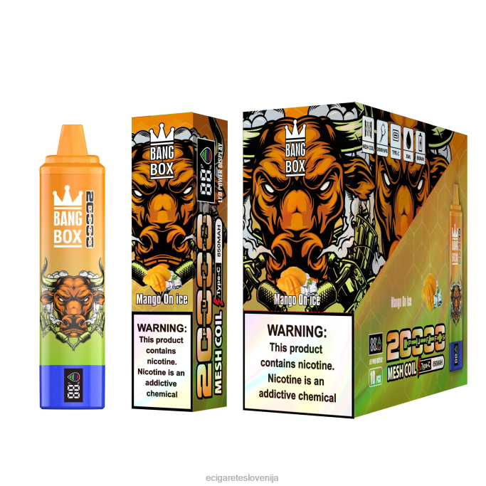 Bang Box 20000 mango na ledu 4VTDT54 - Elektronska Cigareta Terra