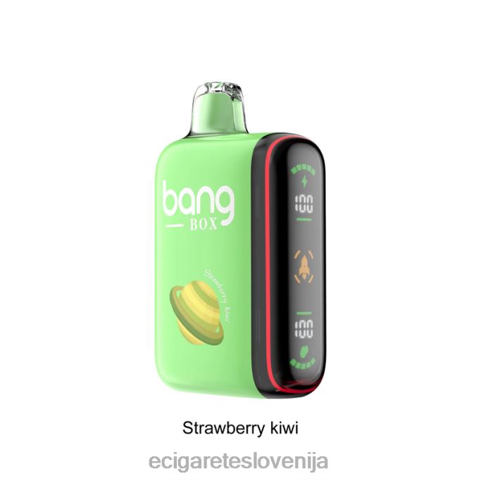 Bang Box 9000-18000 vdihov inteligentni zaslon moči jagodni kivi 4VTDT27 - Elektronska Cigareta Z Okusom