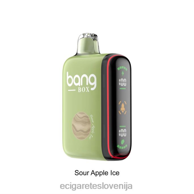 Bang Box 9000-18000 vdihov inteligentni zaslon moči kisli jabolčni led 4VTDT28 - Elektronska Cigareta Nakup