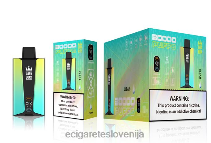 Bang Box Pametni zaslon s 30000 vpihi jasno 4VTDT76 - Elektronska Cigareta Nakup