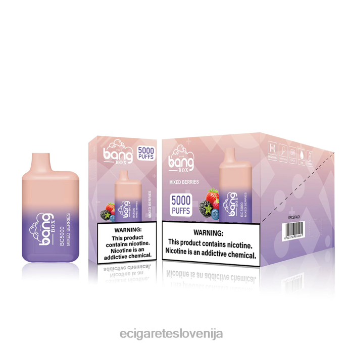 Bang Box bc5000 za enkratno uporabo 4VTDT87 - Elektronska Cigareta Terra