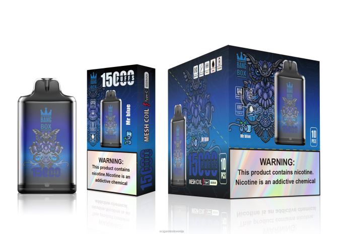 Bang Box s1-15000 vpihov gospod modri 4VTDT109 - Elektronska Cigareta Iqos Cena