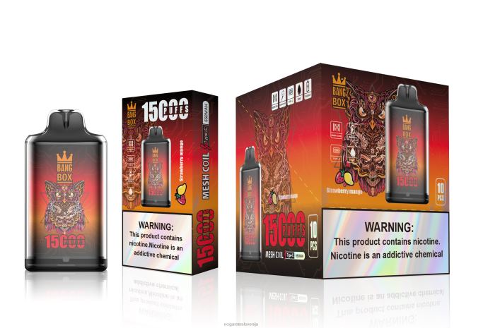 Bang Box s1-15000 vpihov jagodni mango 4VTDT101 - Elektronska Cigareta Cena