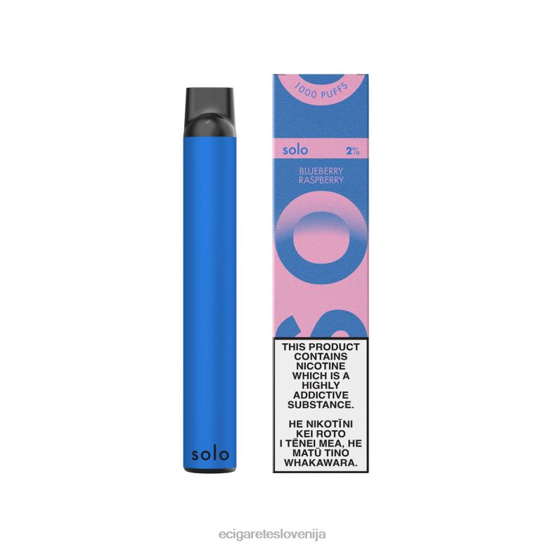 Solo kolekcija vape paradise za enkratno uporabo borovnica malina 8N80019 - Elektronska Cigareta Terra