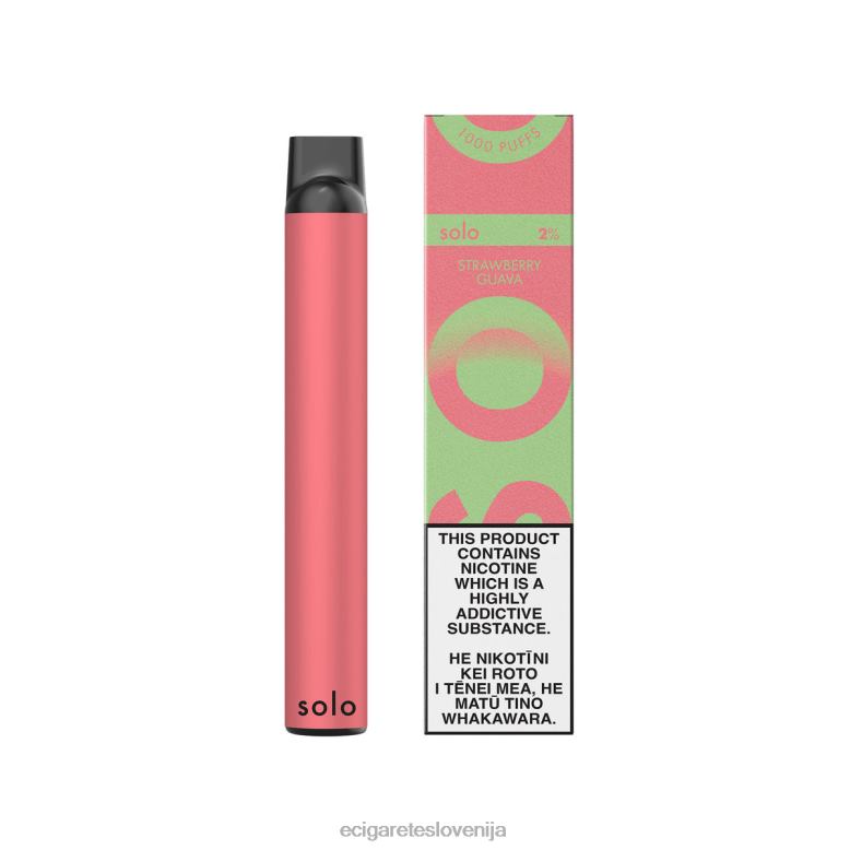 Solo kolekcija vape paradise za enkratno uporabo jagodna guava 8N80021 - Elektronska Cigareta Iqos Cena