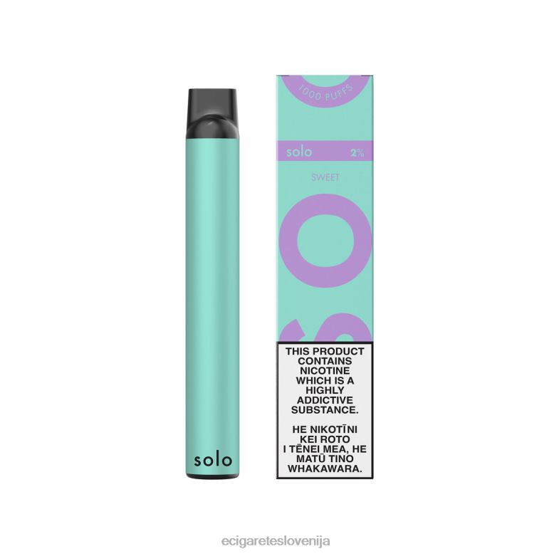Solo vape za enkratno uporabo sladko 8N80010 - Elektronska Cigareta Brez Nikotina